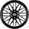 26X14 Artem Off-Road A206 Novus Gloss Black Milled (Flow Formed) (* May Require Trimming) 8x180 -76mm