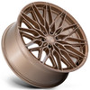 22X9.5 Niche Calabria 6 Platinum Bronze NC278 NC278 6x5.5/139.7 19mm