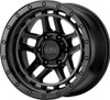 18x8.5 KMC KM540 Recon Satin Black 5x150 18mm