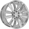 24x10 OE Replica Cadillac Escalade CA91 Chrome 6x5.5/139.7 28mm