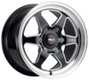 20x7 Weld Performance Ventura 6 Drag S156 Gloss Black Milled Machined (Rotary Formed) 6x135 13mm