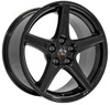 18x9 OE Replica Ford Mustang Saleen FR06 Gloss Black 5x4.5/114.3 24mm