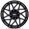 20x9 Moto Metal MO812 Turbine Gloss Black Milled 6x5.5/139.7 20mm