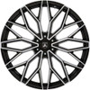 22x9.5 Asanti AB050 Gloss Black Machined 6x135 25mm