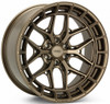 24X12 Vossen HFX-1 Bronze (Hybrid Forged) (* May Require Trimming) (Extreme Deep Concave) 8x180 -44mm