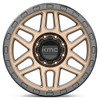 17x9 KMC KM544 Mesa Matte Bronze w/ Black Lip (8 Lug) 8x6.5/165 18mm