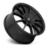 19x8.5 Rotiform DTM Satin Black R168 5x112 5x120 45mm