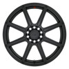 18x8 Motegi MR142 Satin Black 5x100 5x4.5/114.3 45mm
