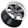 20x7 Weld Performance Ventura 6 Drag S156 Gloss Black Milled Machined (Rotary Formed) 6x5.5/139.7 13mm