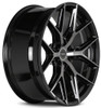 20x9 Vossen HF6-4 Gloss Black Tinted (Hybrid Forged)  (Deep Concave) 6x5.5/139.7 18mm