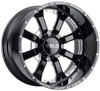 20x9 Weld Off-Road Granada Eight W125 Gloss Black Milled (Rotary Forged) 8x6.5/165 0mm