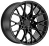 17x8 TSW Sebring Matte Black 5x4.5/114.3 40mm