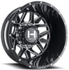 20x8.25 Hostile H402 Diablo Dually Rear Blade Cut 8X210 -221MM 154.3 C.B.