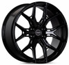Vossen Wheels 22x9.5 Vossen HF6-4 Gloss Black (Hybrid Forged) (Deep Concave) 6x5.5/139.7 30mm 