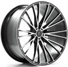 AXE Wheels 22x10.5 AXE CF2 Gloss Black Mirror Face (Compression Forged) 5x110 38mm (CUSTOM) 