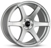 Enkei Wheels 18x9.5 Enkei T6S Matte Silver 5x4.5/114.3 15mm 