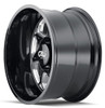 Cali Off-Road Wheels 20x10 Cali Off-Road Sevenfold 9111BM Gloss Black w/ Milled Spokes 8x170 -25mm 