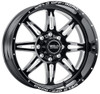 Weld Off-Road Wheels (Special Pricing) 20x10 Weld Off-Road Cheyenne W132 Gloss Black Milled (Rotary Forged) 8x180 -18mm 
