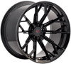 Ferrada Wheels 20x10 Ferrada Forge-8 FR11 Obsidian Black (Rotary Forged) 5x115 13mm 