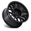 17x8.5 KMC KM730 Hatchet Matte Black 6x135 0mm