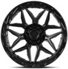 20x10 Lock Off-Road Matrix Matte Black 5x5/127 5x5.5/139.7 -18mm