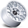 17x8.5 KMC KM730 Hatchet Gloss Silver Machined 6x5.5/139.7 25mm