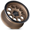 20x9 Lock Off-Road 50CAL Matte Desert Bronze w/ Matte Black Ring 6x135 0mm