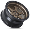20x9 Lock Off-Road Olympus Olympus Matte Bronze w/ Matte Black Ring 6x135 0mm