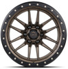 17x9 Lock Off-Road Krawler Matte Bronze w/ Matte Black Ring 6x135 1mm