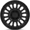 17x9 Fuel Off-Road Rincon Matte Black w/ Gloss Black Lip FC857 8x180 20mm