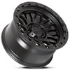 17x9 Lock Off-Road Combat Matte Black 6x5.5/139.7 -12mm