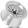 17x9 Lock Off-Road Baja Machine w/ Clear Coat 6x5.5/139.7 0mm