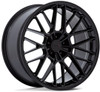 19X9.5 TSW TW001 Daytona Gloss Black (Flow Formed) 5x112 40mm
