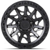 17x9 Lock Off-Road Lunatic Matte Black 6x135 1mm