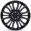 26x10 Performance Replicas PR223 Gloss Black Milled 6x5.5/139.7 28mm