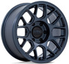 17x8.5 KMC KM730 Hatchet Metallic Blue 6x135 25mm