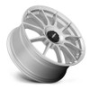 18x8.5 Rotiform DTM Silver R170 4x100 4x4.5/114.3 35mm