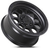 17x9 Lock Off-Road 50CAL Matte Black 6x135 0mm