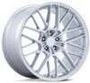 21X9 TSW TW001 Daytona Gloss Silver (Flow Formed) 5x112 25mm