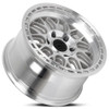 17x9 Lock Off-Road Onyx Machine w/ Clear Coat 5x5/127 1mm