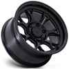 17X8.5 Black Rhino BR017 Estosha Matte Black 5x5/127 -10mm