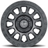 17x8.5 ICON Hulse Double Black 6x5.5/139.7 0mm