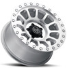 17x8.5 ICON Hulse Silver Machined 6x5.5/139.7 0mm