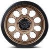17x9 Lock Off-Road 50CAL Matte Bronze w/ Matte Black Ring 6x5.5/139.7 0mm