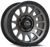 20x10 Lock Off-Road Yosemite Matte Grey w/ Matte Black Ring 6x135 -18mm