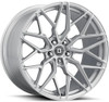 20x12 Brada CX3 Brushed Silver (Rotary Forged) (Super Deep Concave) (CUSTOM) 