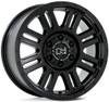 17x8 Black Rhino Yellowstone Matte Black 6x130 38 mm