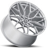 20x9 Brada CX3 Brushed Silver (Rotary Forged) (Semi Concave) (CUSTOM) 