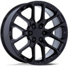22x9 Performance Replicas PR224 Gloss Black 6x5.5/139.7 28mm