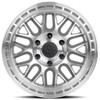 17x9 Lock Off-Road Onyx Machine w/ Clear Coat 5x5/127 -12mm